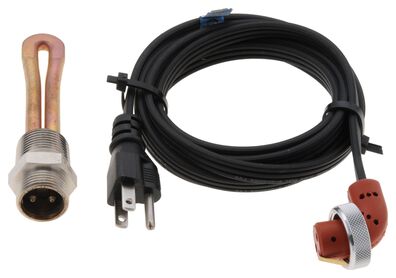 Zerostart heater
